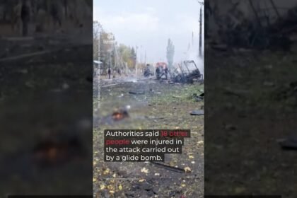 Dozens killed in Russian strike on civilian buses in eastern Ukraine