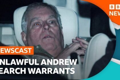 Police accept warrants used to search Andrew Mountbatten-Windsor’s home were unlawful | BBC Newscast