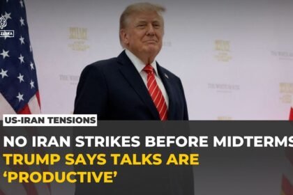 Trump says he won’t attack Iran before the US midterm elections