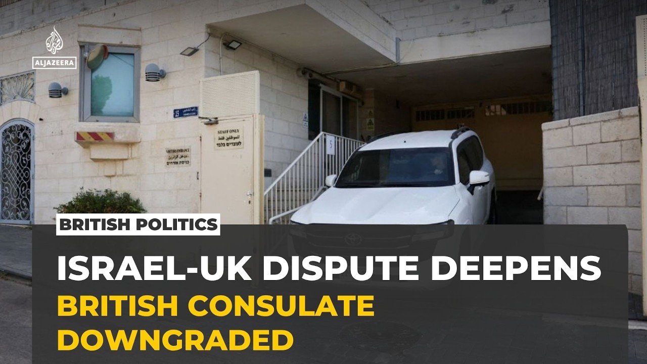 UK downgrades East Jerusalem consulate after dispute with Israel