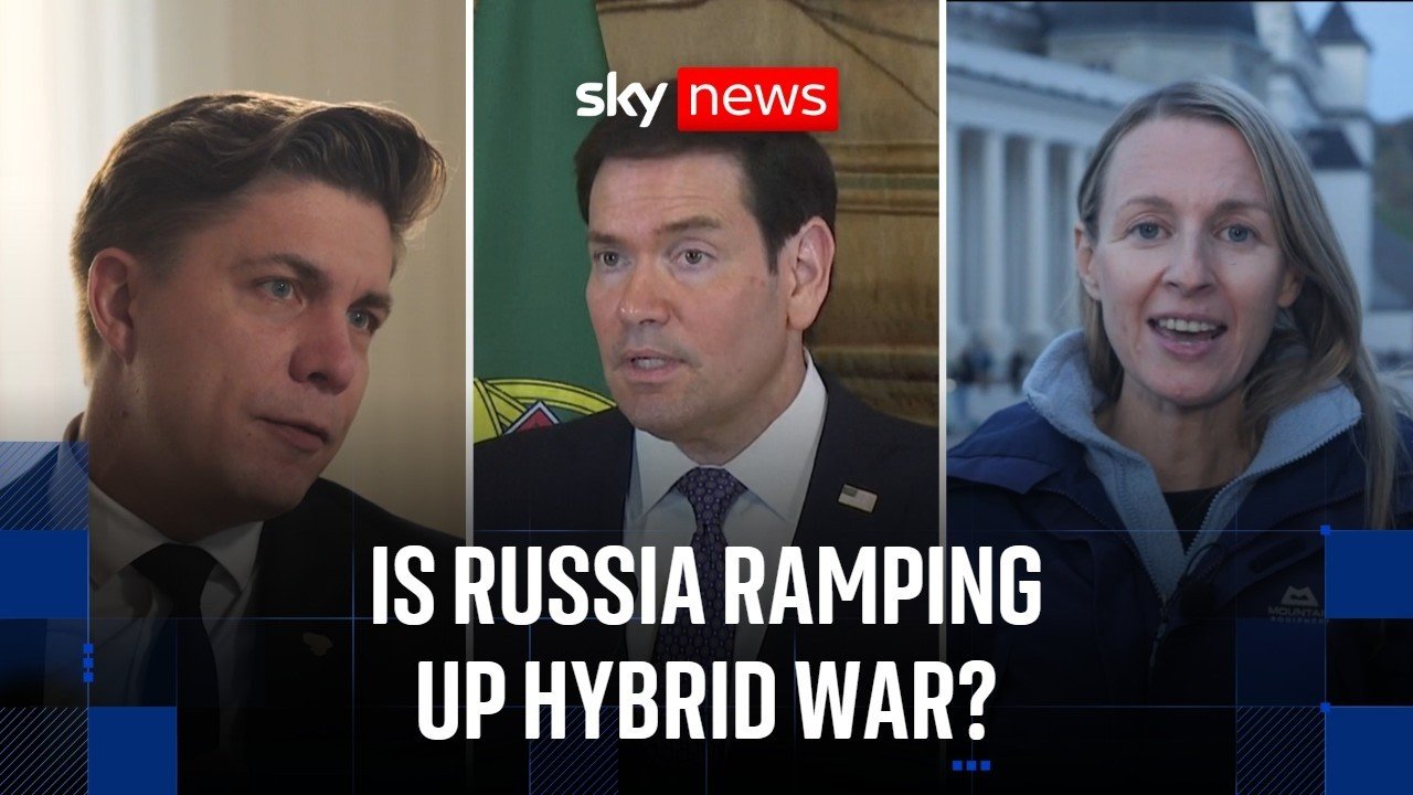 Lithuanian PM says Russia is stockpiling ballistic missiles as Rubio warns of Russian hybrid war