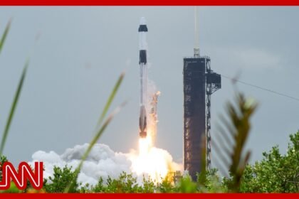 Live: NASA launches crew to space station