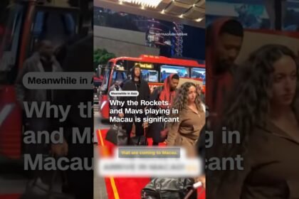 Why the Rockets and Mavs playing in Macau is significant