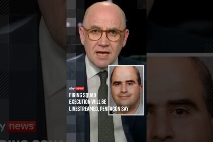 Firing squad execution will be livestreamed, Pentagon say
