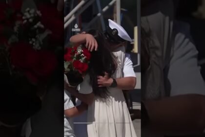USS Abraham Lincoln returns after record-breaking deployment | AJ #shorts