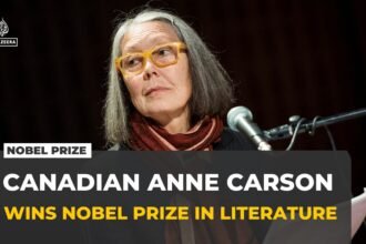Canadian writer Anne Carson wins the 2026 Nobel Prize in Literature