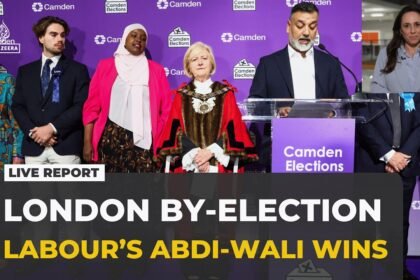Labour wins Holborn and St Pancras by-election, easing pressure on PM Andy Burnham
