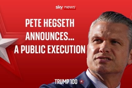 Trump is booed and Hegseth announces a public execution
