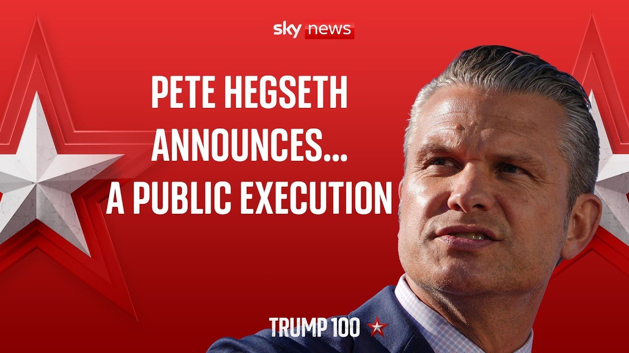 Trump is booed and Hegseth announces a public execution