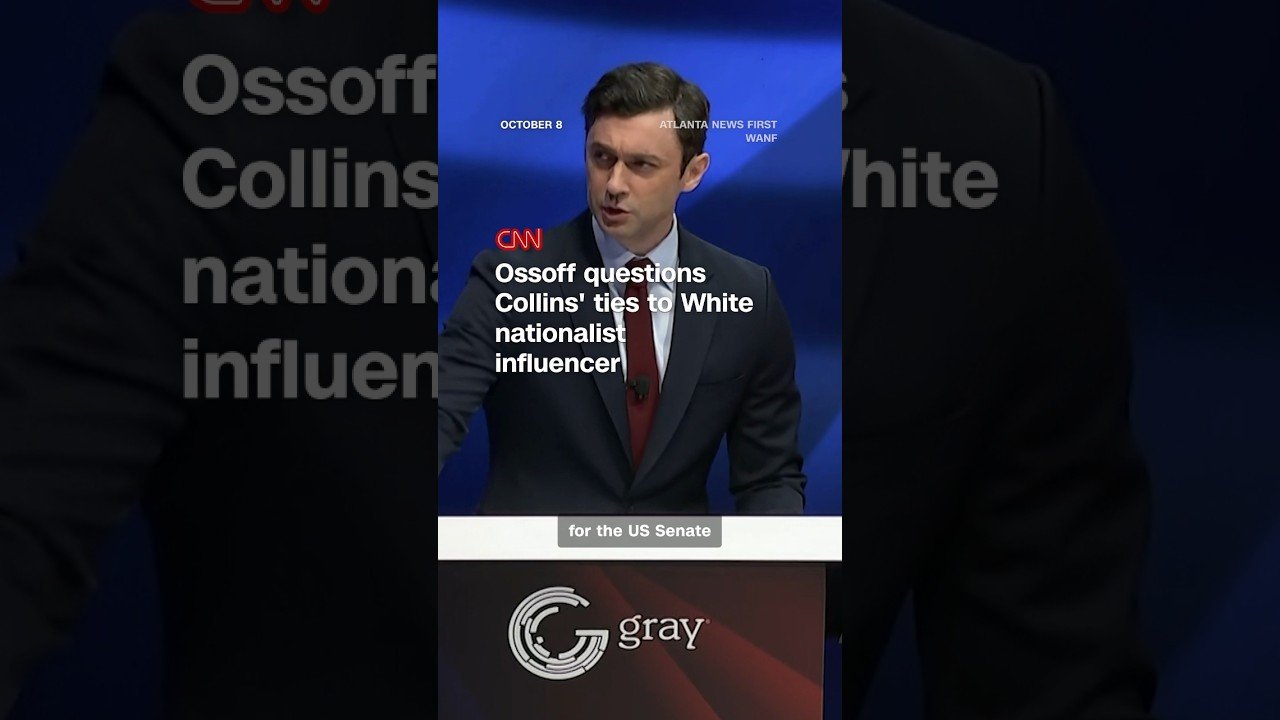 Ossoff questions Collins' ties to White nationalism
