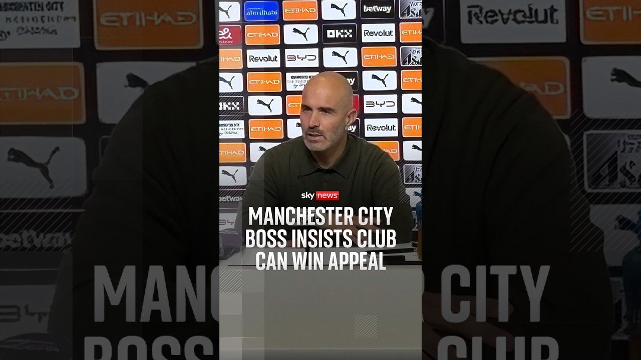 Manchester City boss insists club can win appeal