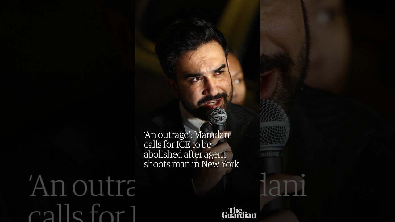 Zohran Mamdani calls for ICE to be abolished after agent shoots man in New York