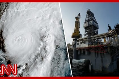 Isaias now a major hurricane. 63% of US Gulf oil output shut down