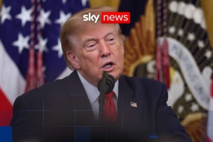 Trump marks Columbus Day at White House