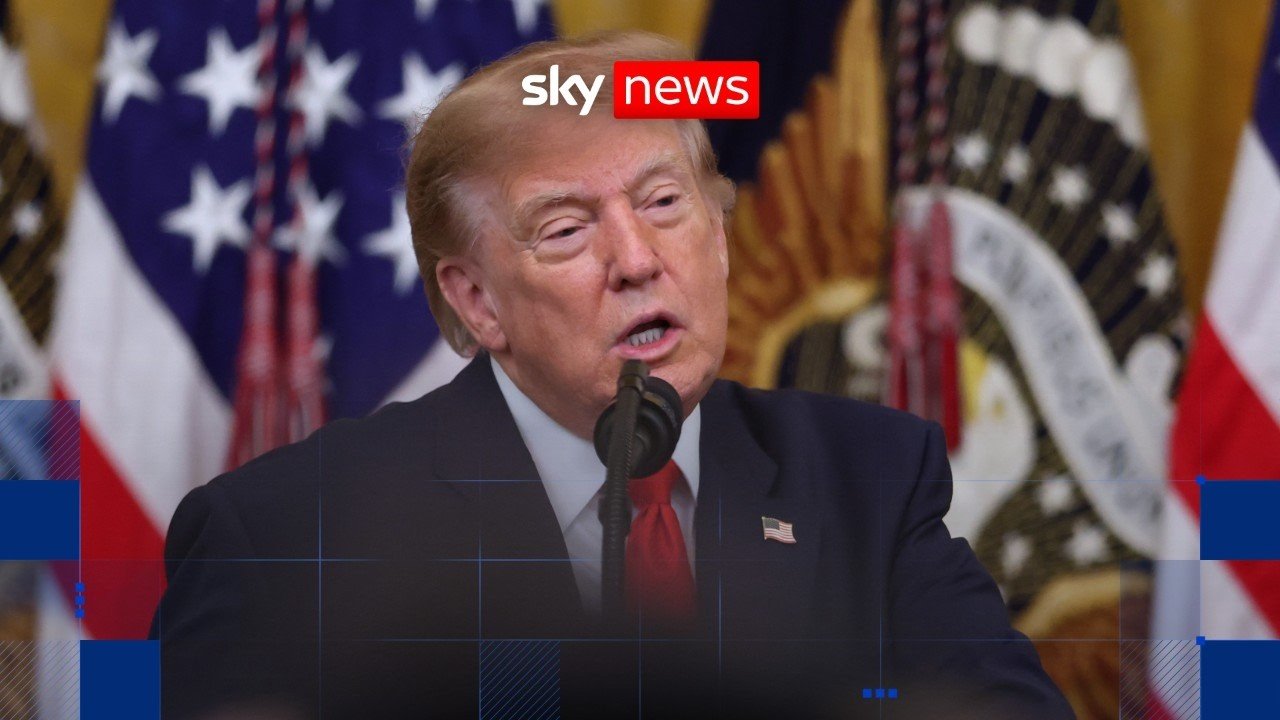 Trump marks Columbus Day at White House