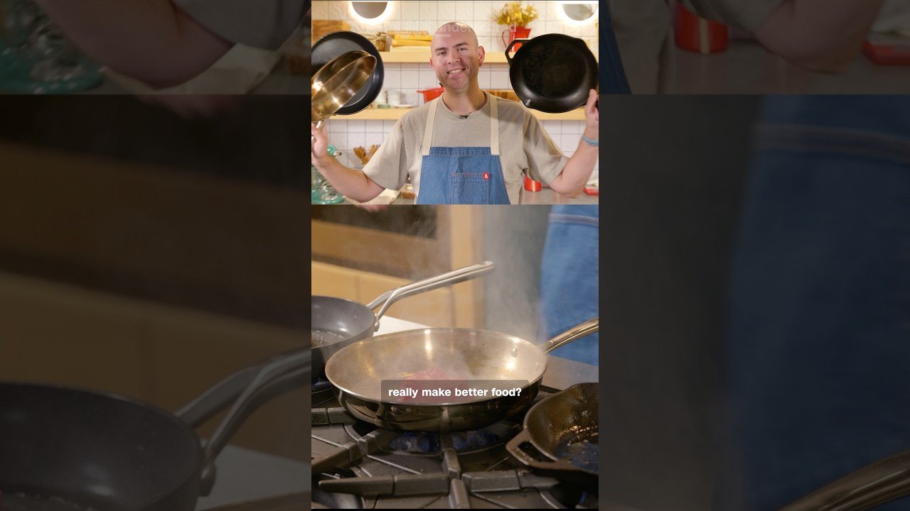 Does Your Pan Change How Food Tastes? Blind Test | Field Proof