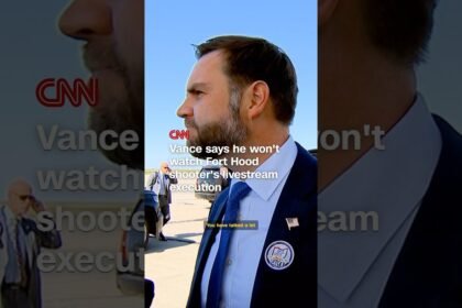 Vance says he won't watch Fort Hood shooter's livestream execution