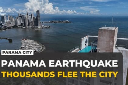 Thousands flee Panama City after 7.2 earthquake as buildings collapse in central provinces