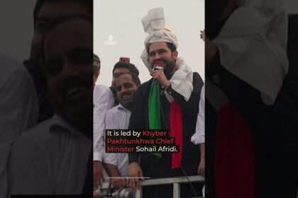 Supporters of jailed former Pakistani PM Khan marching to capital | #AJ shorts