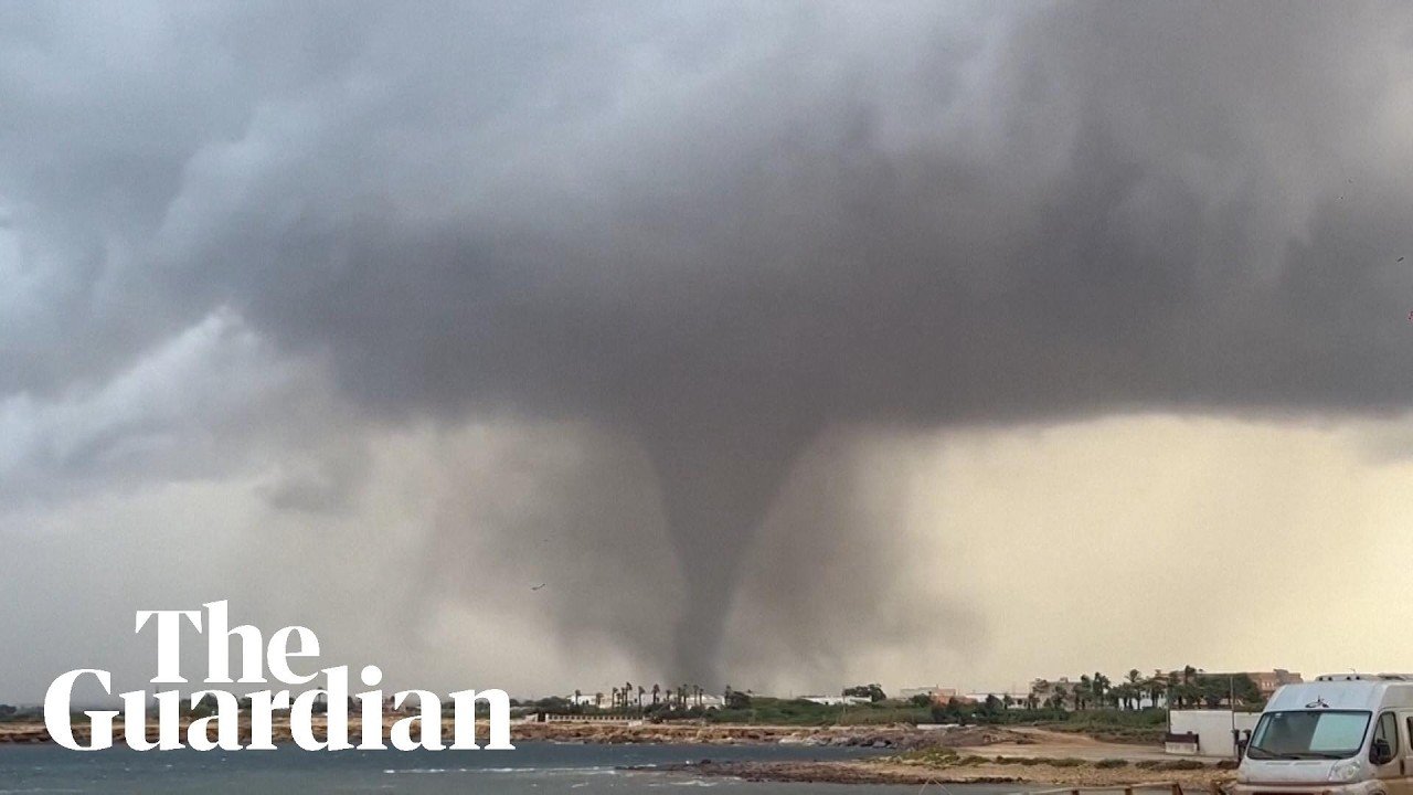 Powerful tornado in western Sicily leaves trail of devastation