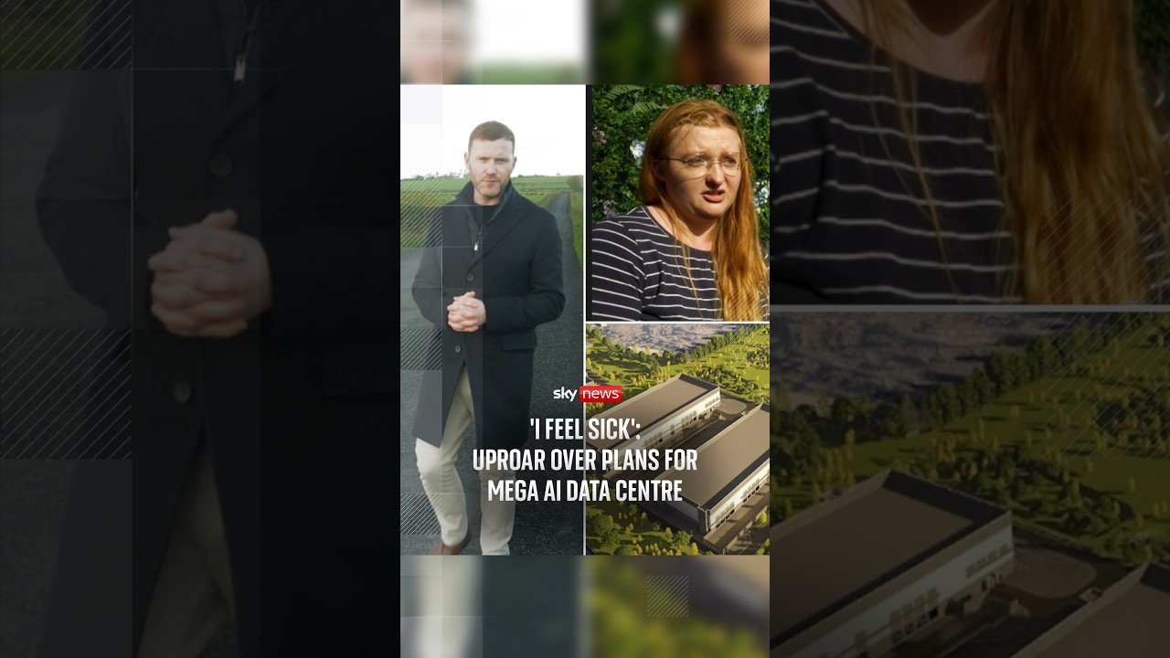 ‘I feel sick’: Uproar as mega AI data centre planned in tiny village