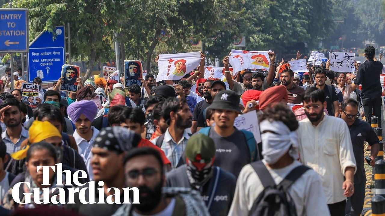 Police detain anti-government 'Cockroach' party leader amid Delhi protests