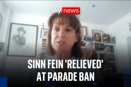 Sinn Fein's Mary Lou McDonald 'relieved' after Drumcree Orange Order parade banned