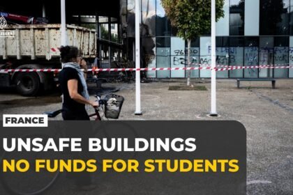 French students say France funds the army, not schools