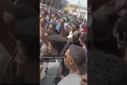 Celebrations in Ethiopian city after reported Eritrean ‘incursion’ | AJ #shorts