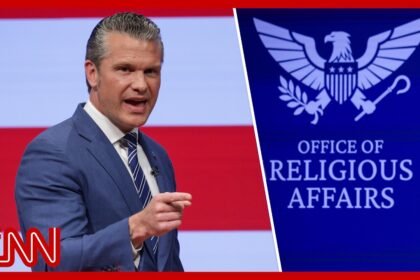 Hegseth unveils religious affairs office as Pentagon overhaul continues