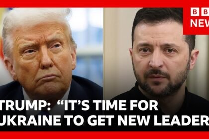 Trump says it’s “time for Ukraine to get new President” as Zelensky condemns diesel deal | BBC News