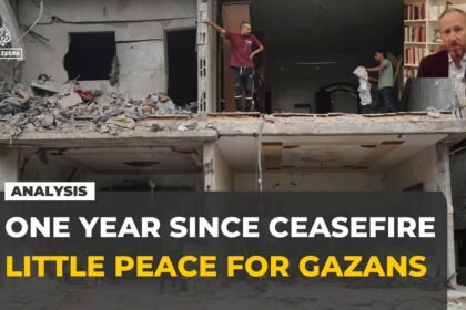 One year on, Gaza ceasefire has been a ceasefire in name only: Analysis