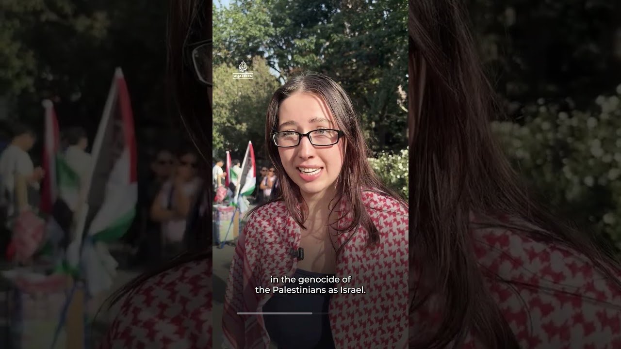 Global pro-Palestinian protests one year after Gaza ‘ceasefire’ | #AJ shorts
