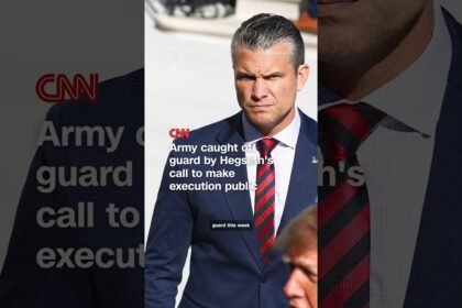 Army caught off guard by Hegseth’s call to make execution public