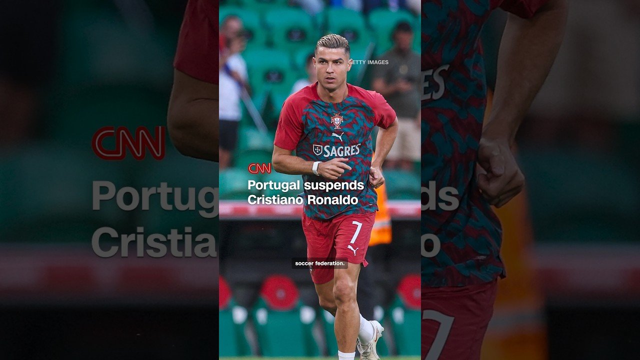 Portugal suspends Cristiano Ronaldo