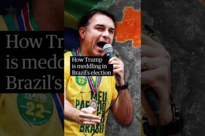 How Trump is meddling in Brazil's election