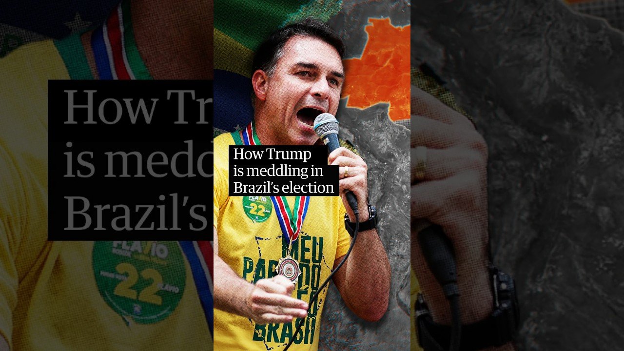 How Trump is meddling in Brazil's election