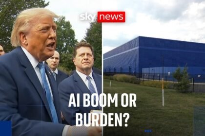 AI data centres championed by Trump are causing anger in the US