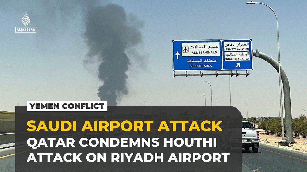 Qatar ‘strongly’ condemns Houthi attack on Saudi Arabia’s King Khalid airport