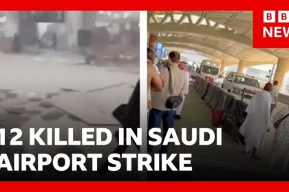 Saudi capital airport attack kills 12 people and more than 300 injured | BBC News