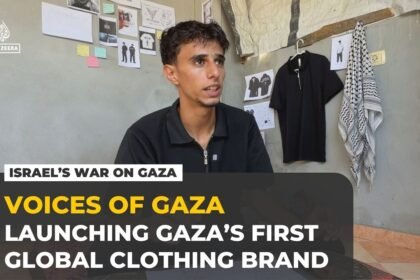 Young Palestinian entrepreneur dreams of launching Gaza’s first global clothing brand