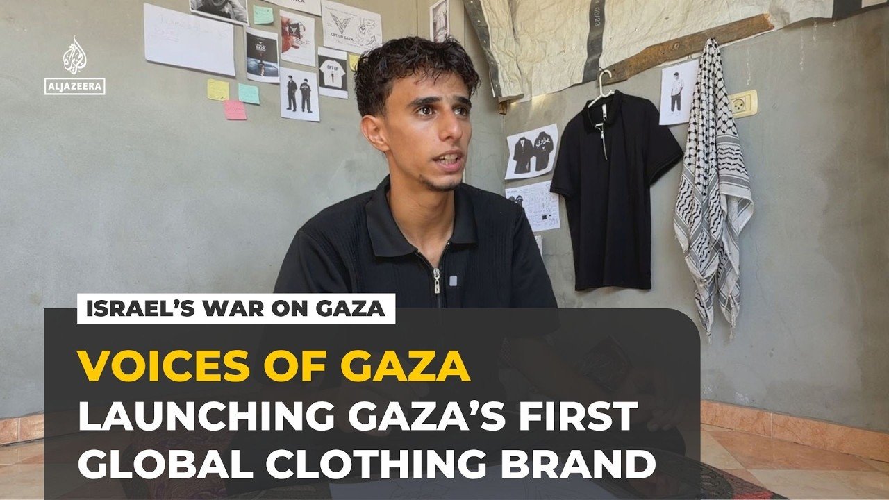 Young Palestinian entrepreneur dreams of launching Gaza’s first global clothing brand