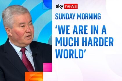 'We are in a very difficult, much harder world' warns former general