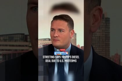 Streeting says Trump's diesel deal due to US midterms