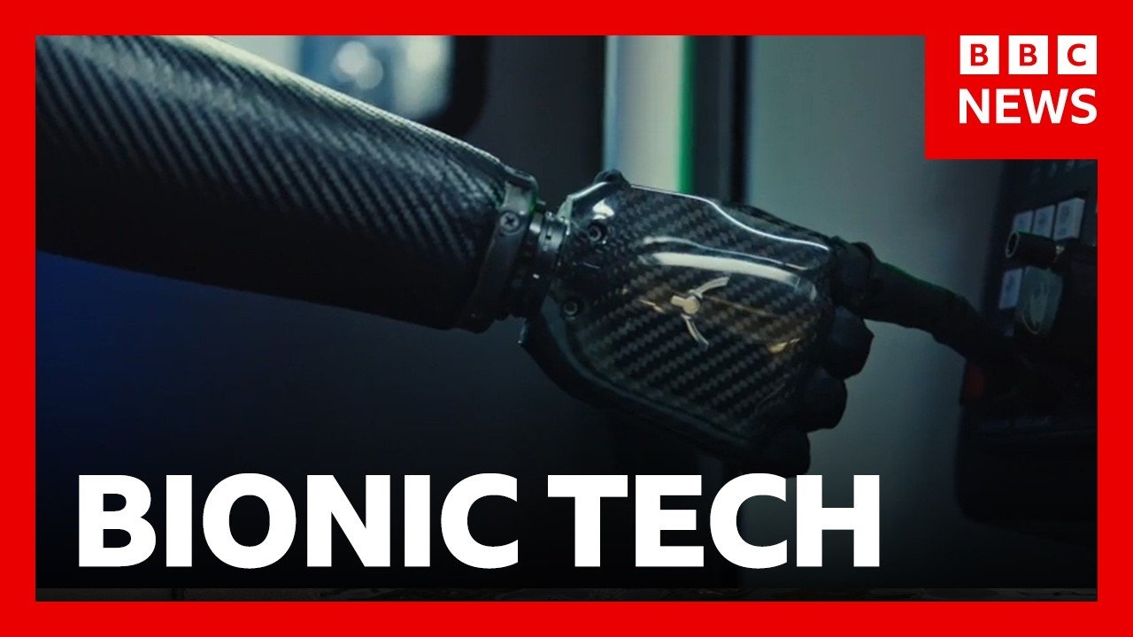 How prosthetics tech is training robots | BBC News