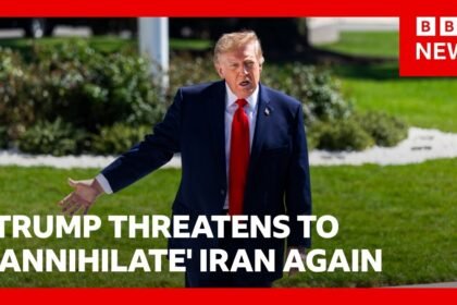 Donald Trump threatens to "annihilate" Iran again. But when? | BBC News