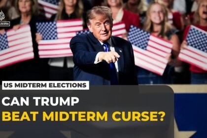 Trump hits campaign trail as republicans face midterm headwinds
