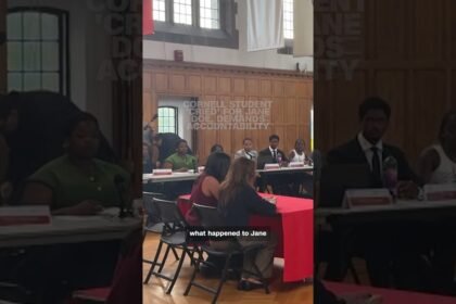 Cornell student 'cried' for Jane Doe, demands accountability