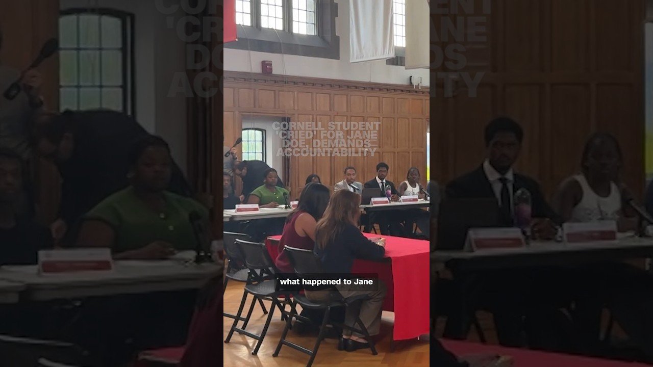 Cornell student 'cried' for Jane Doe, demands accountability