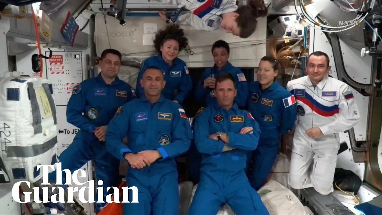 First Black female space commander gives update from international space station